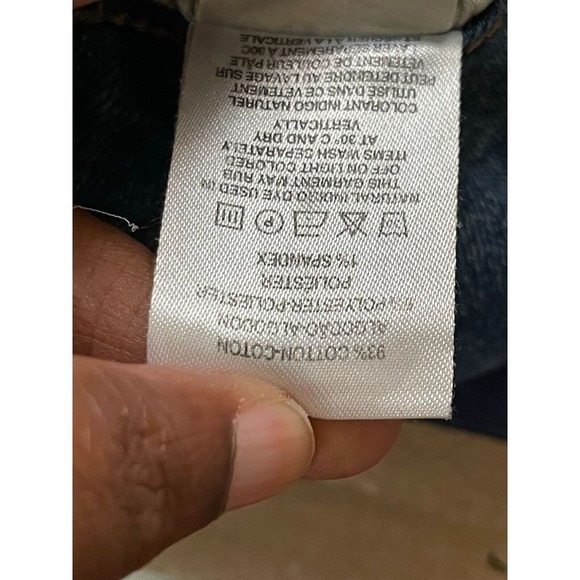 DL1961 Farrow High Rise Skinny Medium Wash Minimalist Cotton Blend Jeans 25 - Picture 7 of 8